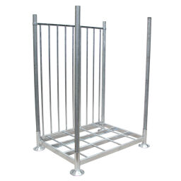 Accessoires pour racks empilables parois latéral démontable