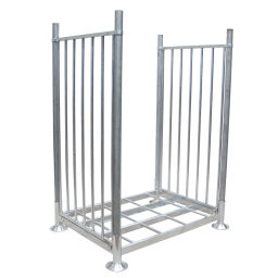 Accessoires pour racks empilables parois latéral démontable
