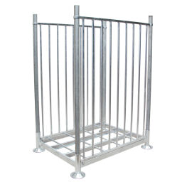 Accessoires pour racks empilables parois latéral démontable