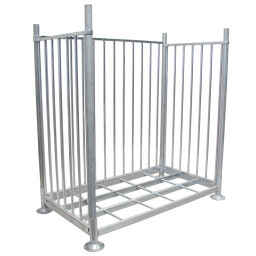 Accessoires pour racks empilables parois latéral démontable