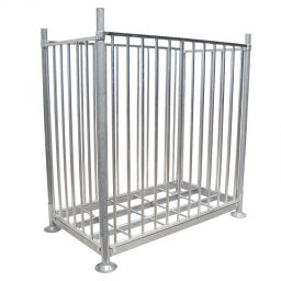 Accessoires pour racks empilables parois latéral démontable
