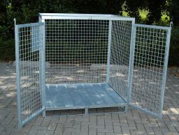 Mesh stillages fixed construction stackable custom build
