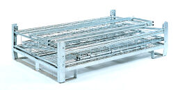Mesh Stillages stackable and foldable custom build Custom built.  Article code: 92-00500-0009