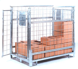 Mesh Stillages stackable and foldable custom build Custom built.  Article code: 92-00500-0009