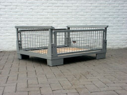 Mesh Stillages stackable and foldable custom build Custom built.  Article code: 92-00500-0016