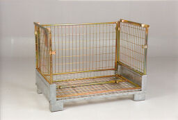 Mesh Stillages stackable and foldable custom build Custom built.  Article code: 92-00500-0028