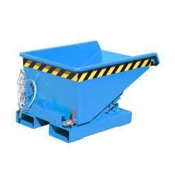 Tilting container automatic tilting container