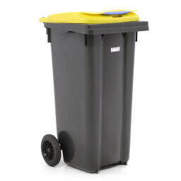 Mülltonne  Abfall und Reinigung Mini-Container mit Scharnierdeckel.  L: 550, B: 480, H: 930 (mm). Artikelcode: 99-447-120-L