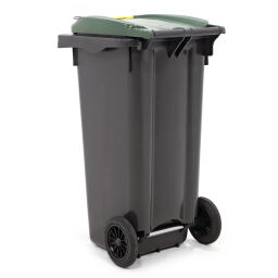 Bac poubelle Poubelles et produits de nettoyage conteneur-mini avec couvercle articulé.  L: 550, L: 480, H: 930 (mm). Code d’article: 99-447-120-N
