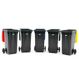 Minicontainer Afval en reiniging partij aanbieding.  L: 550, B: 480, H: 930 (mm). Artikelcode: 99-447-120-S1