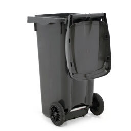 Plastic waste container Waste and cleaning mini container with hinging lid.  L: 550, W: 480, H: 930 (mm). Article code: 99-447-120-S