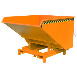 Automatic tilting Tilting container automatic tilting container with automatic and/or manuel release Volume (ltr):  2100.  L: 1755, W: 1880, H: 1230 (mm). Article code: 31SK-2100-E