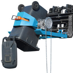 Lève fûts et manutention de fûts berceaux inclinables pour fûts pour 60-220 l fûts et 120/240 l conteneur poubelles