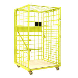 Anti-Diebstahl Rollbehälter anti-diefstal rolcontainer L-Gestell, nestbar