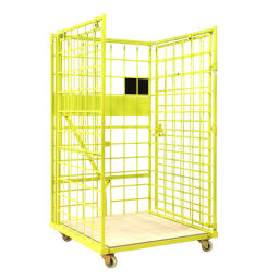 Anti-Diebstahl Rollbehälter anti-diefstal rolcontainer L-Gestell, nestbar