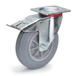 Roulettes pivotantes roue pivotante avec frein Ø 200 mm