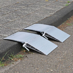 Auffahrrampen Schwellenplatte Aluminium 80 cm (Set)