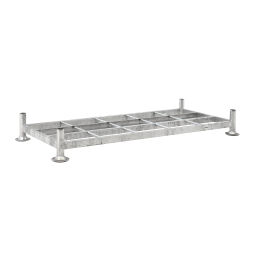 Stacking rack mobile storage rack suitable for stanchions 60.3