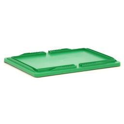 Stacking box plastic accessories lid Material:  plastic.  L: 500, W: 360, H: 30 (mm). Article code: 98-1473-DEK-N