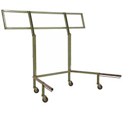 Upholstery element cart Roll cage A-nestable used.  L: 2020, W: 750, H: 1150 (mm). Article code: 98-1728GB