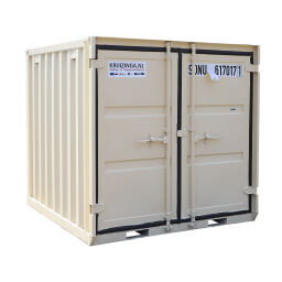 Container materiaalcontainer 6 ft Maatwerk.  L: 1980, B: 1950, H: 1910 (mm). Artikelcode: 99STA-6FT-03