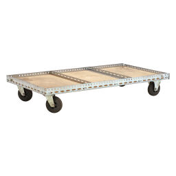 Carrier roll platform suitable for euro boxes 600x400 mm