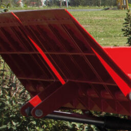 Container Loading Ramp mobile adjustable in height.  L: 12000, W: 3500,  (mm). Article code: 99-LB-20260-RL