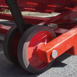 Container Loading Ramp mobile adjustable in height.  L: 12000, W: 3500,  (mm). Article code: 99-LB-20260-RL