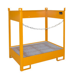 Auffangwanne Stahl für 2 x 200 l Fässer