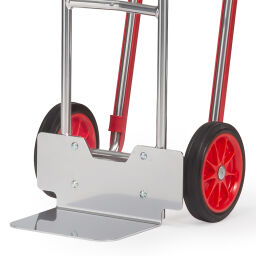 Aluminium handtruck Fetra light alu hand truck solid rubber tyres 250x60 mm