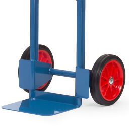 Steel sack truck Fetra fixed construction solid rubber tyres 250x60 mm