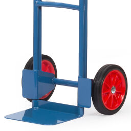 Steel sack truck Fetra fixed construction with solid rubber tyres 250x60 mm