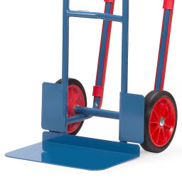 Steel sack truck Fetra fixed construction with solid rubber tyres 250x60 mm