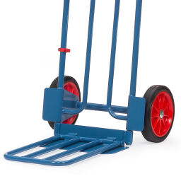 Sackkarren Stahl fetra Sackkarre Klappschaufel mit Vollgummi-Bereifung 250x60 mm