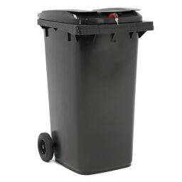 Mülltonne  Abfall und Reinigung Mini-Container abschließbar.  L: 740, B: 580, H: 1070 (mm). Artikelcode: 99-446-240-S-01