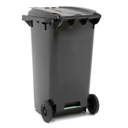 Plastic waste container Waste and cleaning mini container lockable.  L: 740, W: 580, H: 1070 (mm). Article code: 99-446-240-S-01
