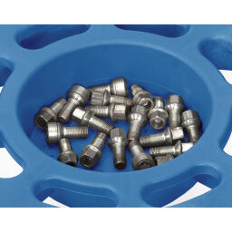 Reifenlagerung fetra Reifentrolley Geeignet für 8 Reifen oder 4 Kompletträder.  L: 630, B: 630, H: 110 (mm). Artikelcode: 854546