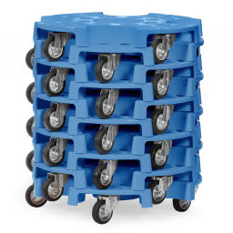 Tyre storage fetra tyre trolley  suitable for 8 tires or 4 complete wheels