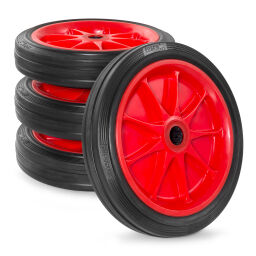 Sack truck accessories solid rubber tyres