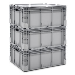 Stacking box plastic accessories loose lid