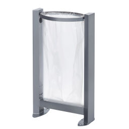 Outdoor waste bins Waste and cleaning steel waste pin on foot Version:  on foot.  L: 530, W: 235, H: 895 (mm). Article code: 8255601