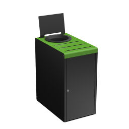 Waste bin metal waste bin waste recycling station