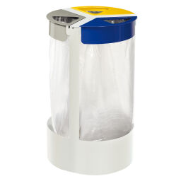 Waste sackholder Waste and cleaning waste bag holder with 3 compartments on foot Version:  with 3 compartments on foot.  L: 545, W: 450, H: 890 (mm). Article code: 8259314