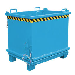 Hopper tilting container stackable
