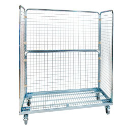 3-Sides Roll cage input gates Additional specifications:  nylon wheels.  L: 1500, W: 620, H: 1680 (mm). Article code: 715S3P1490