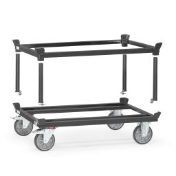Carrier Fetra pallet carrier  with placement frame.  L: 1270, W: 870, H: 420 (mm). Article code: 8522801-S-650