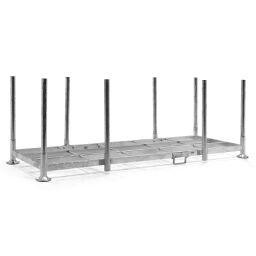 Accessoires pour racks empilables support pour poteaux 60.3