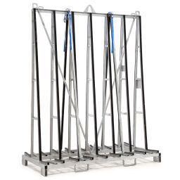 Glass/plate container glass transport container double-side loading 98-2000V-A-RACK