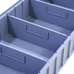 Storage bin plastic accessories partition