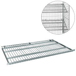 3-sides roll cage accessories shelve inclinations